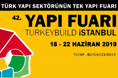 18-22 Haziran'da Tüyap Yapı ve İnşaat 2019 Fuarındayız